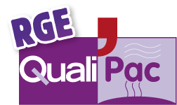 Logo certification, EIRL Hugo Chauvière, plombier chauffagiste à Bussac-sur-Charente proche de Saintes